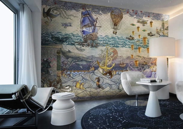 Carta da parati Atlantis di London Art