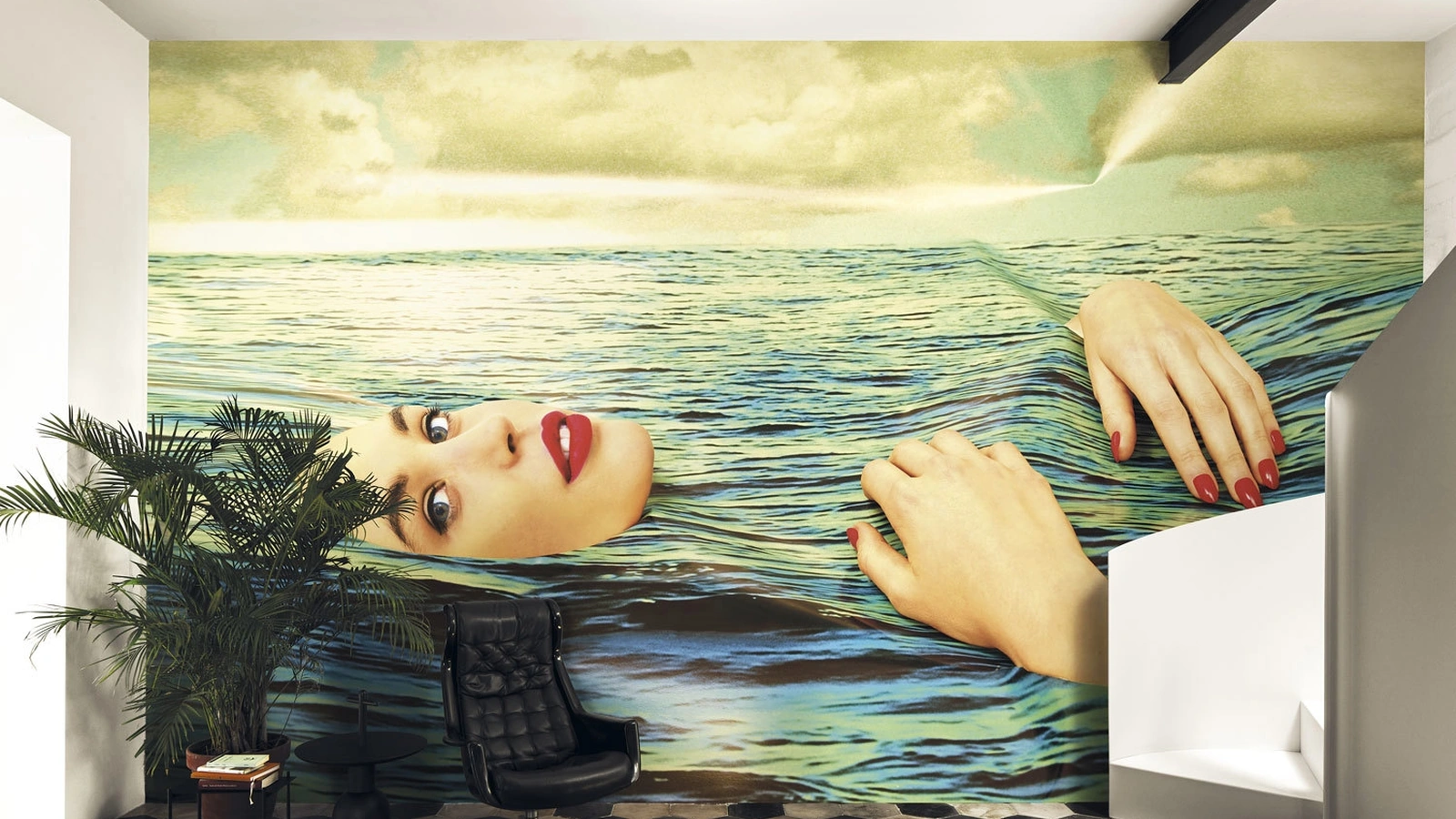 Carta da parati Be Water di London Art