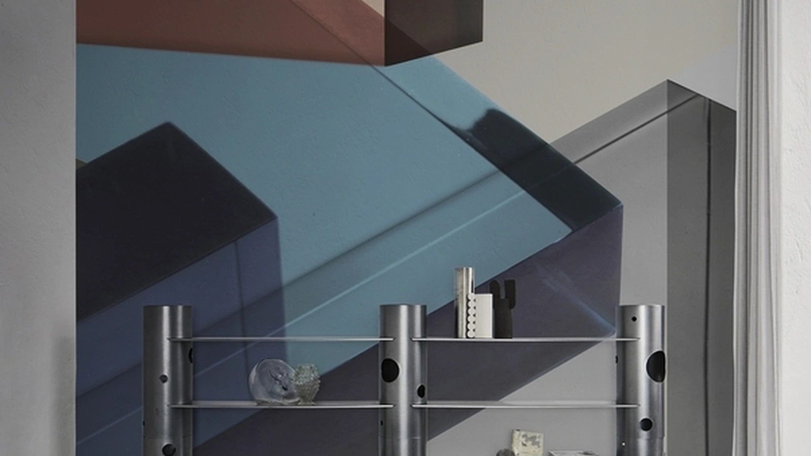 Carta da parati geometrica Cubic di Wall&Decò