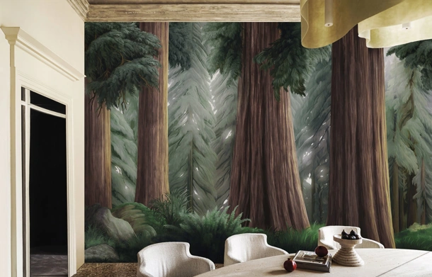 Carta da parati La Forêt Éternelle di London Art