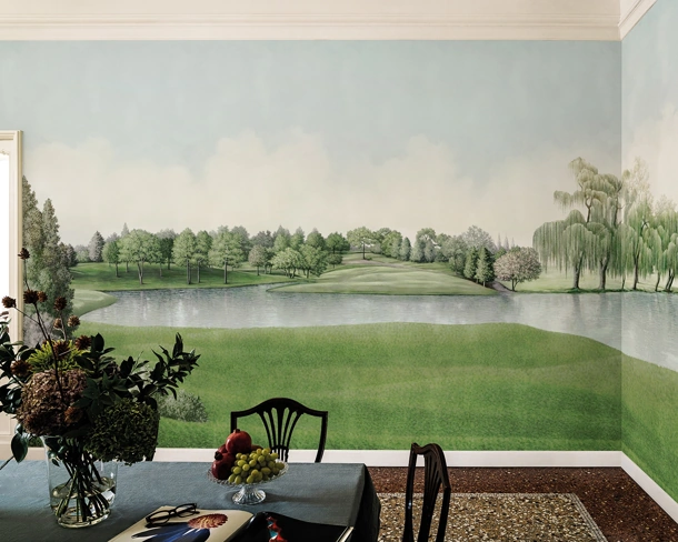 Carta da parati La Pelouse Royale di London Art