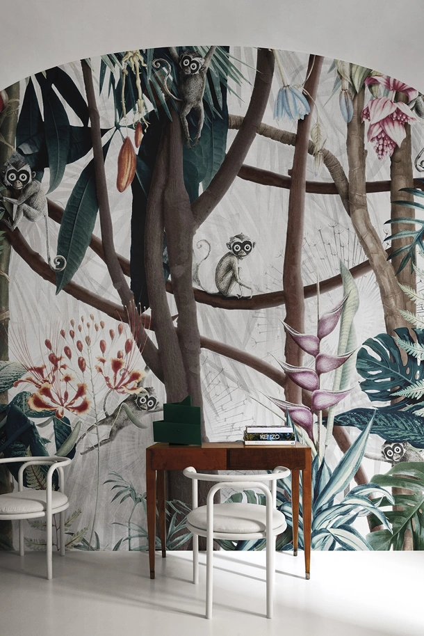 Carta da parati Looks in the Forest di London Art