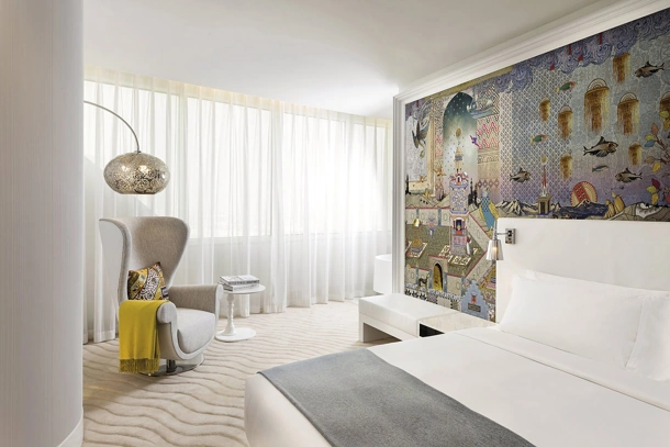 Carta da parati Mondrian Doha di London Art