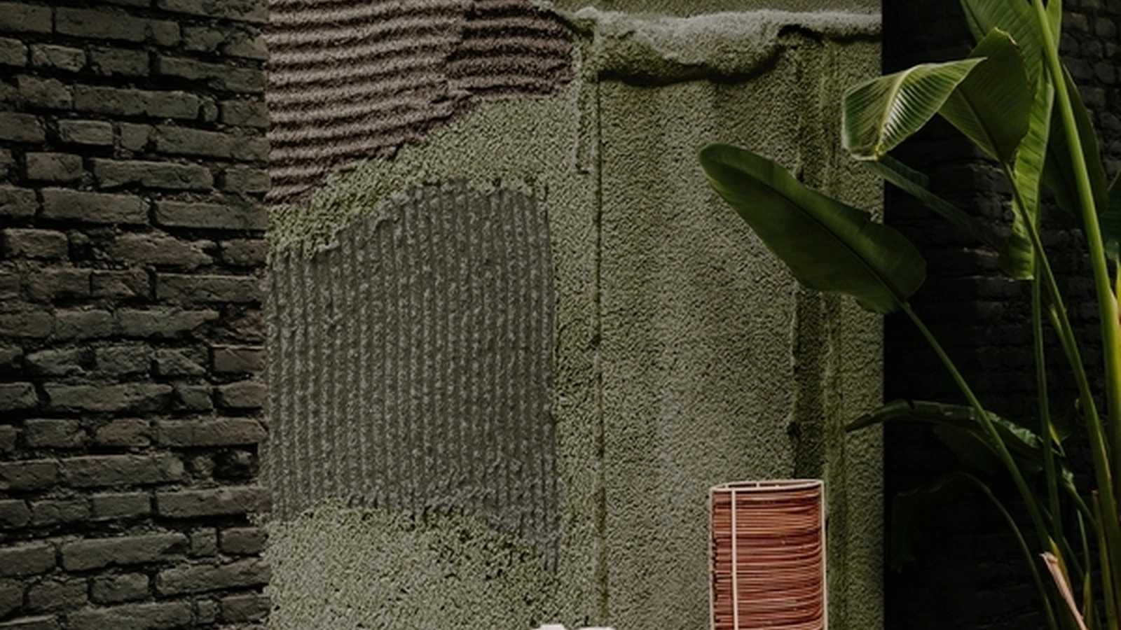 Carta da parati con supporto ecologico My Signature con effetto materico tridimensionale di Wall&Decò