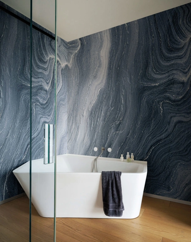 Carta da parati Stone Wave di London Art