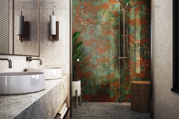 Carta da parati Timeworn di London Art