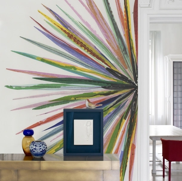 Carta da parati dai colori vivaci Watashi No Ai di Wall&Decò
