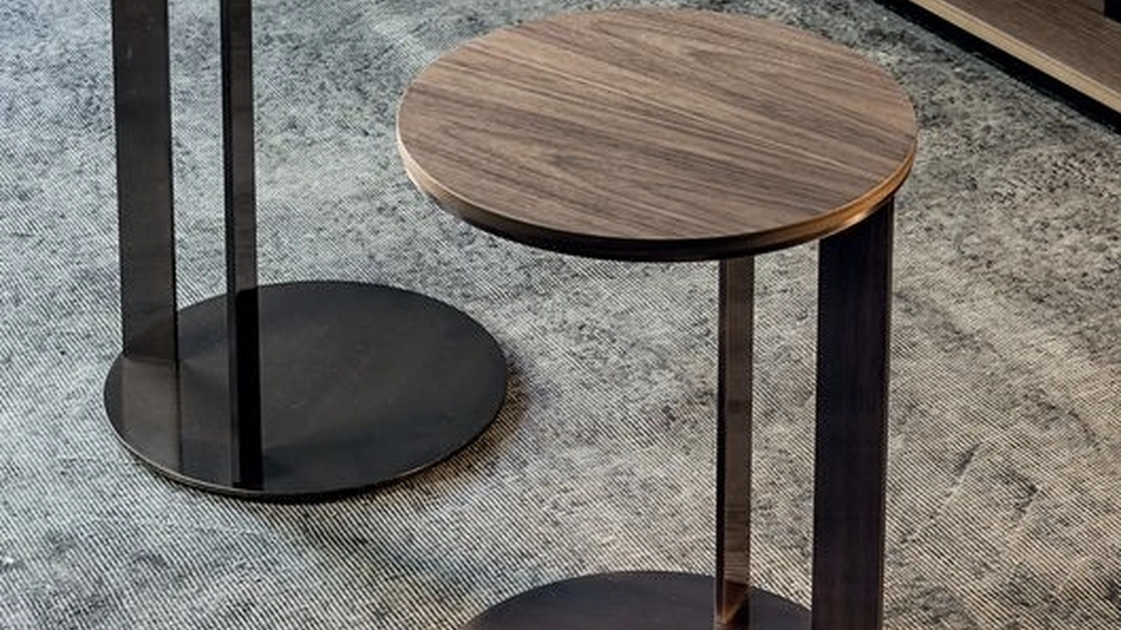 Tavolino in legno o marmo Abaco di Vibieffe