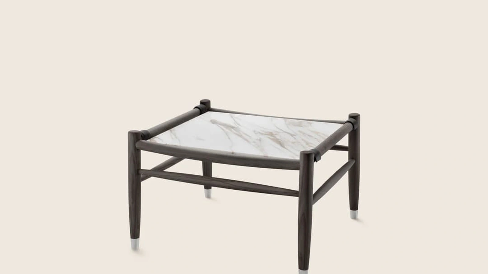 Tavolino in marmo e legno Tessa di Flexform
