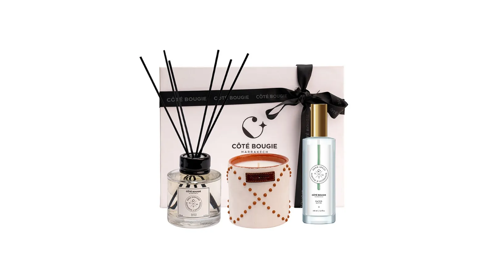 Gift Box fragranza datteri di Côté Bougie
