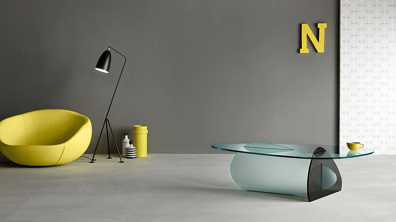 Tavolino di design Kat di Tonelli