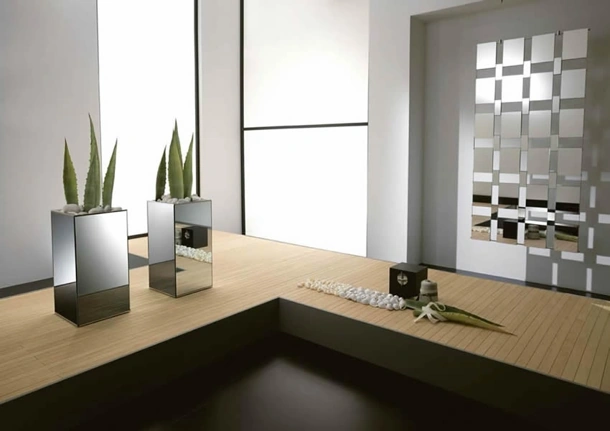 Vaso con rivestimento a specchio Lingo di Tonelli