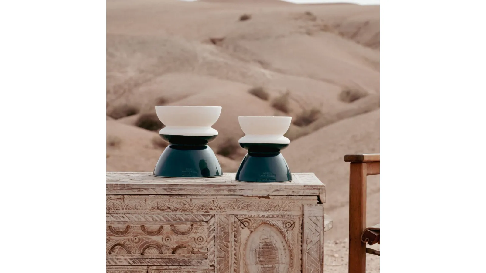 Candela Maison Sarah Lavoine Collection in ceramica di Côté Bougie