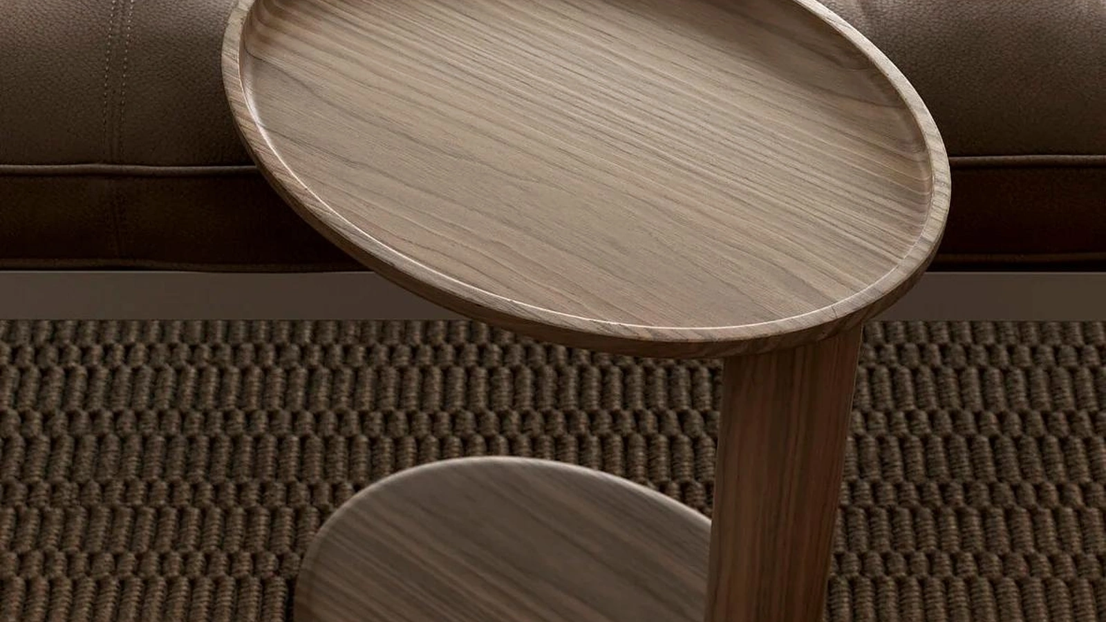 Tavolino moderno in legno massello Oliver di Flexform