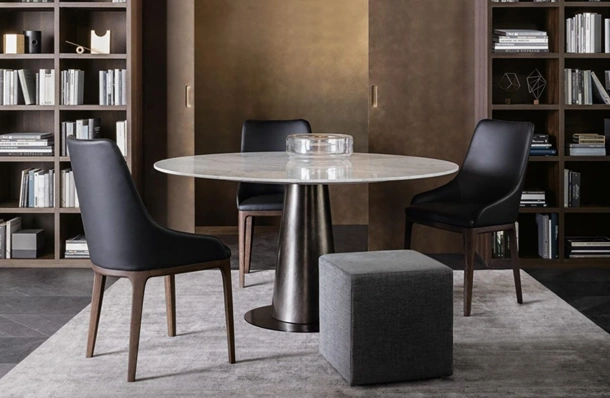 Pouf quadrato Soft in tessuto di Giellesse