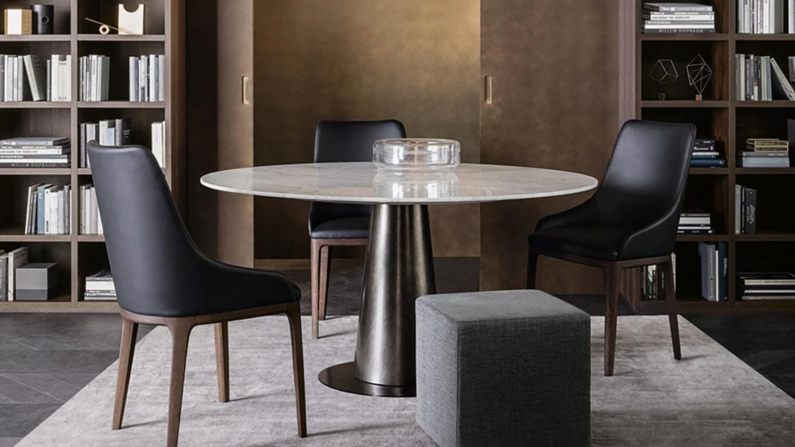 Pouf quadrato Soft in tessuto di Giellesse