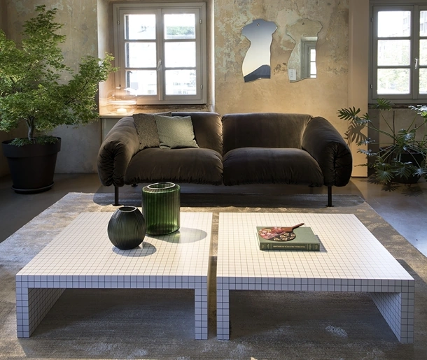 Tavolino Quaderna Coffee table 656 di Zanotta