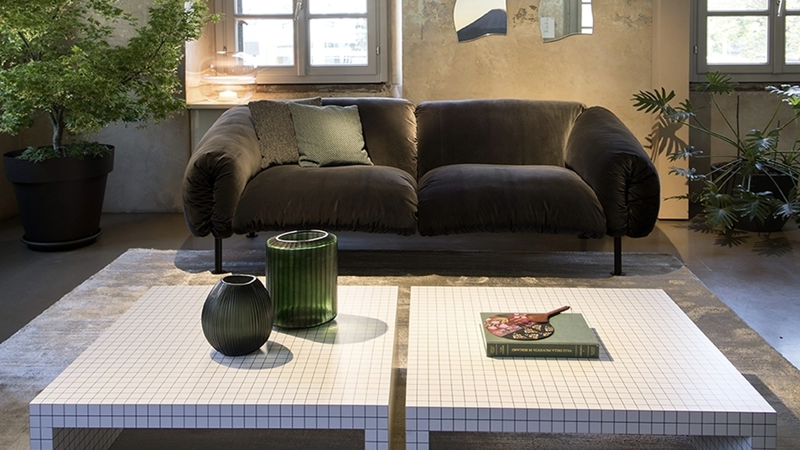 Tavolino Quaderna Coffee table 656 di Zanotta