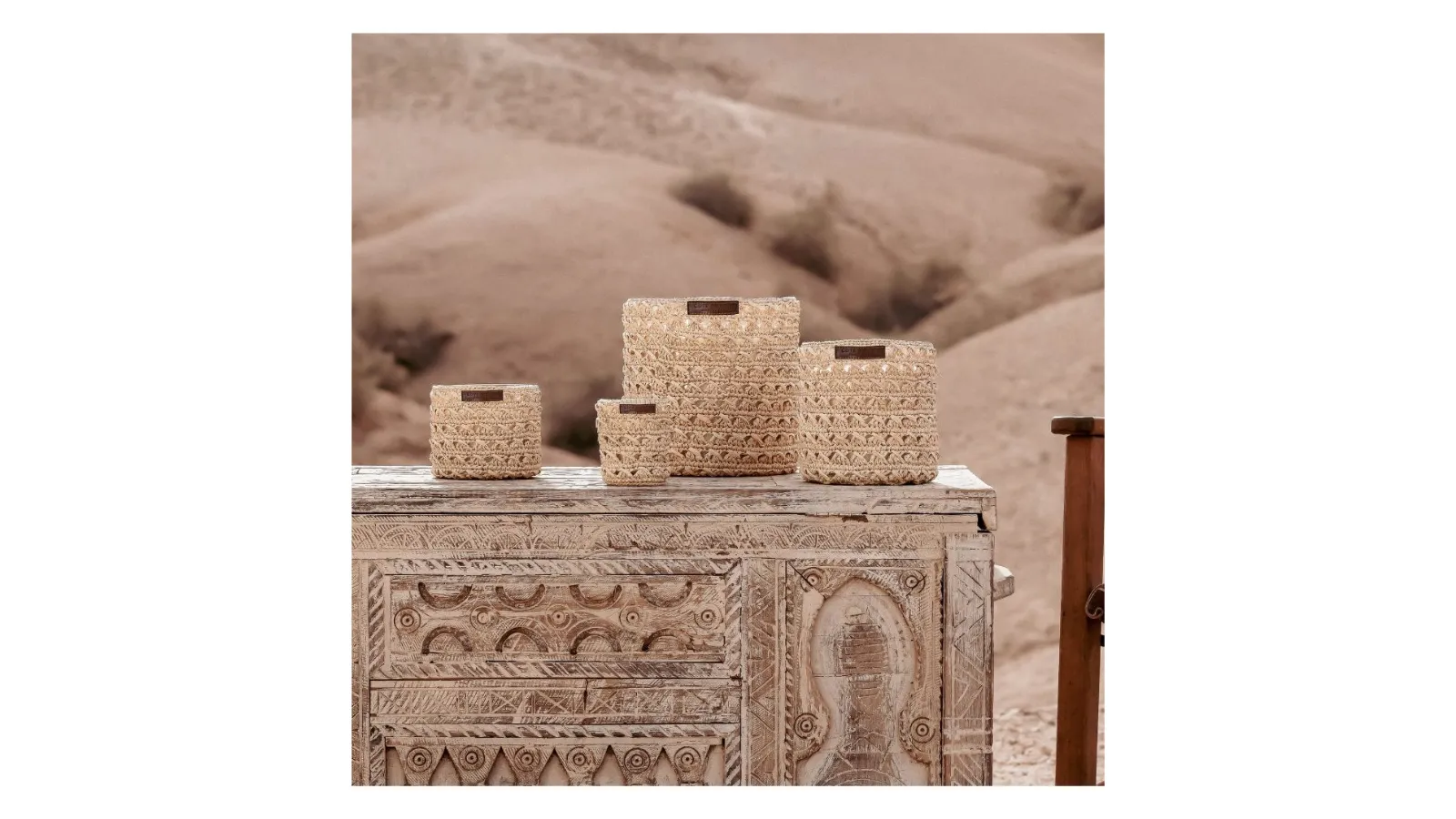 Candela Raffia Collection di Côté Bougie
