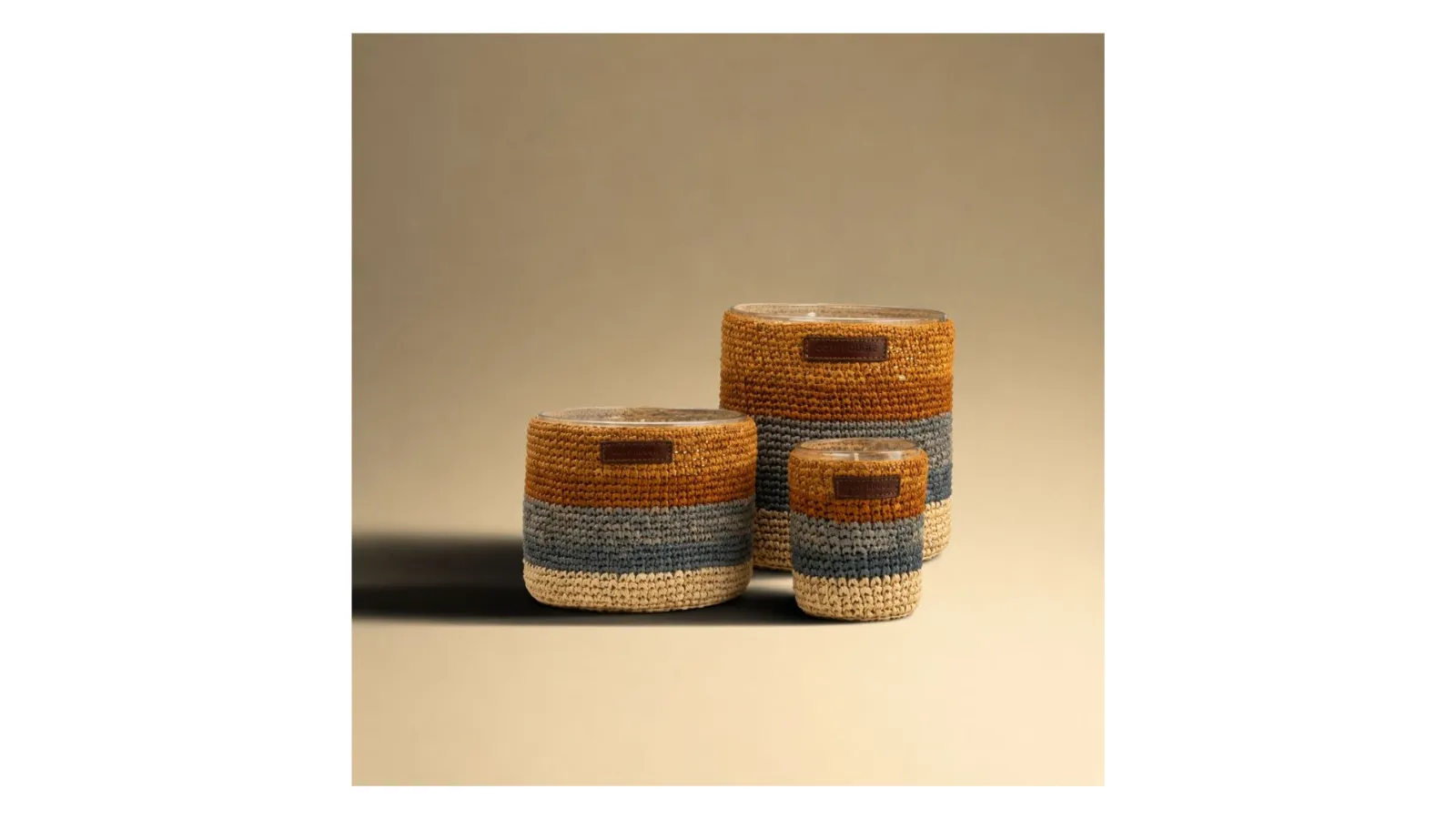 Candela Raffia Collection di Côté Bougie
