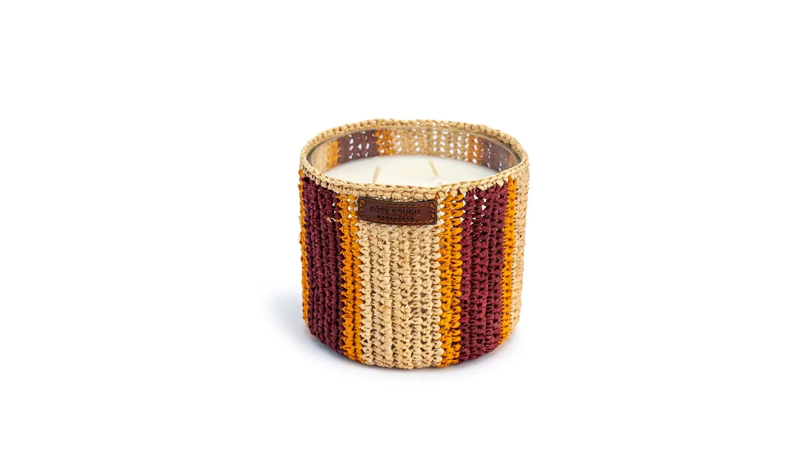 Candela Raffia Collection di Côté Bougie