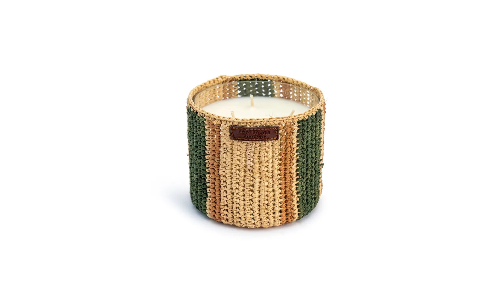 Candela Raffia Collection di Côté Bougie