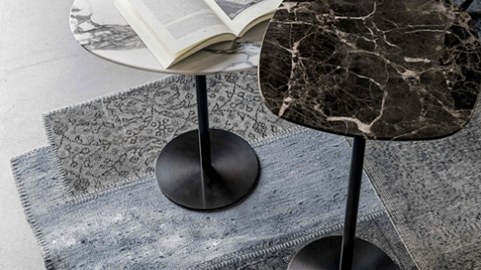 Tavolino Form in marmo di Vibieffe