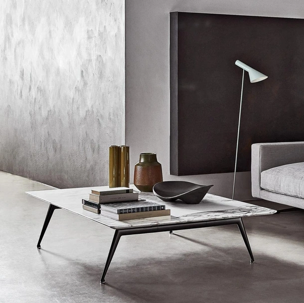 Tavolino Este in marmo di Flexform