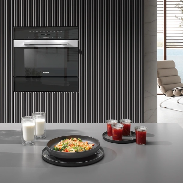 Forno a Microonde da incasso M 7244 TC di Miele