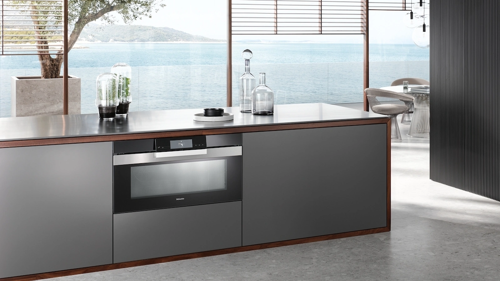 Forno largo 90cm H 7890 BP con sonda termometrica di Miele