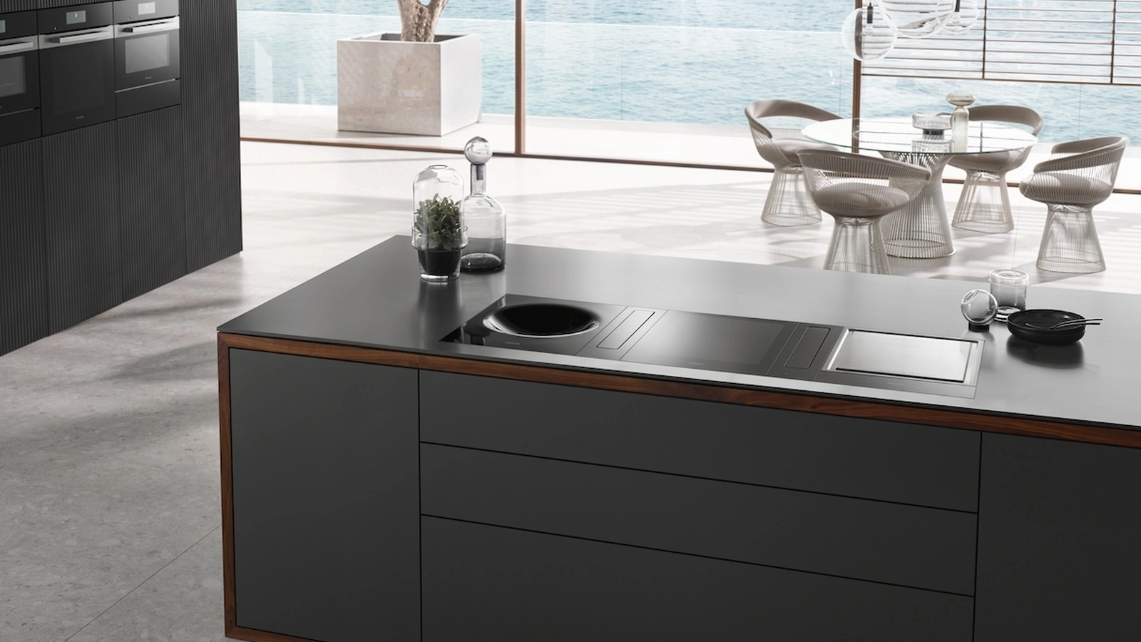 Piano Cottura Smart Line CS 7641 FL con conca wok a induzione di Miele