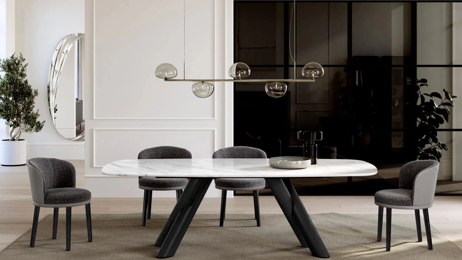 Lampada a sospensione Dew di Eforma