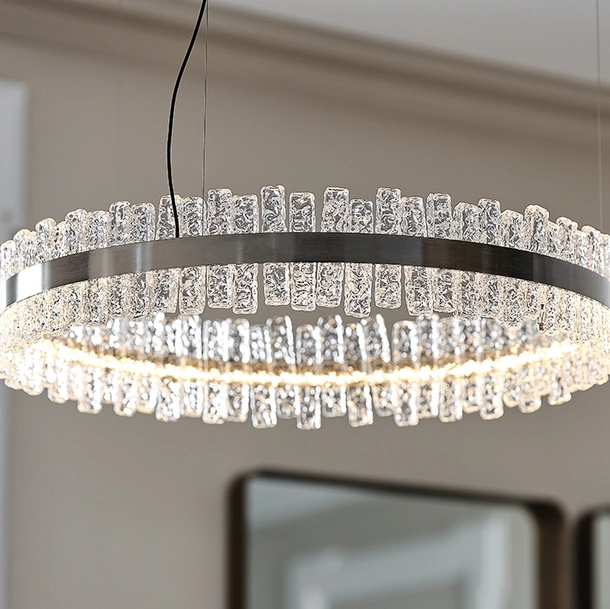 Lampada a sospensione in vetro Phoenix di Cattelan Italia