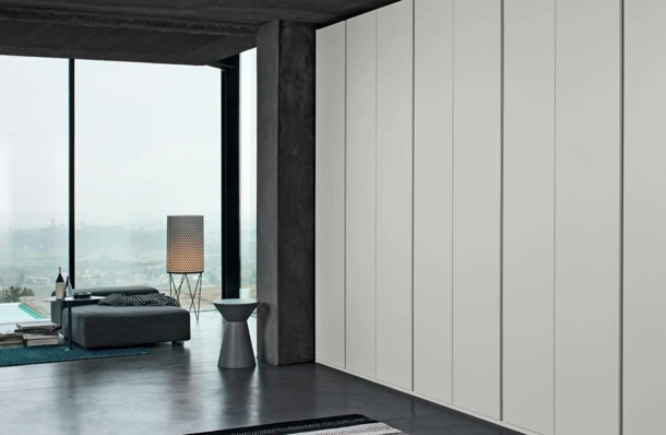 Armadio Groove laccato opaco di Giellesse