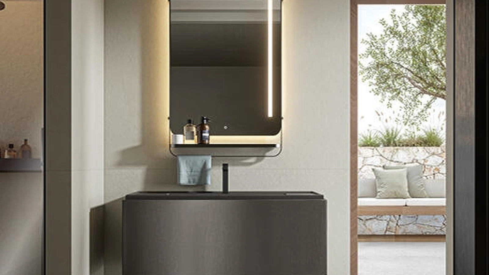 Mobile da Bagno sospeso Atena 02 di Edoné