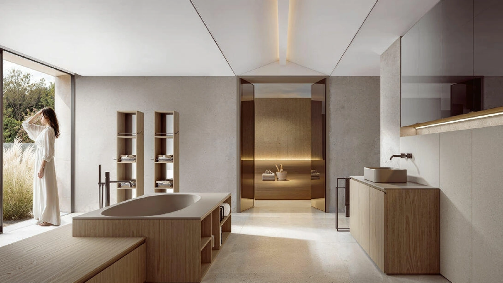 Mobile da Bagno a terra Giunone 2501 di Edoné