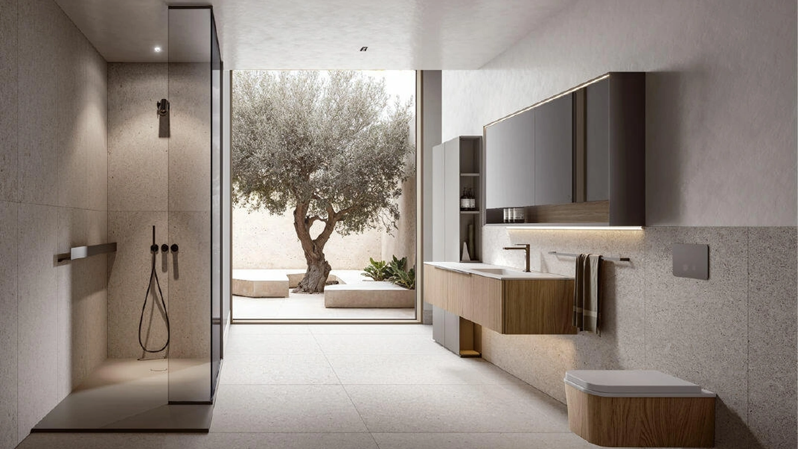 Mobile da Bagno sospeso Giunone 2517 di Edoné