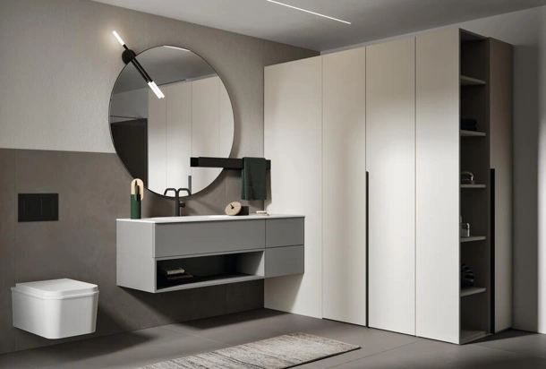 Mobile da Bagno per lavanderia Minerva 14 di Edoné