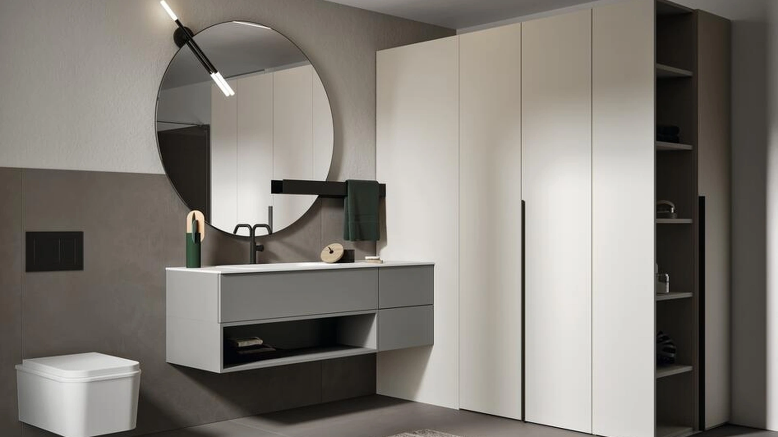 Mobile da Bagno per lavanderia Minerva 14 di Edoné