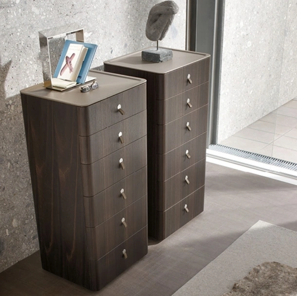 Cassettiera Kube in Rovere di Alivar