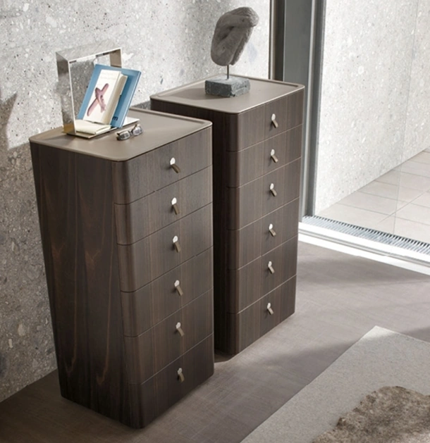 Cassettiera Kube in Rovere di Alivar
