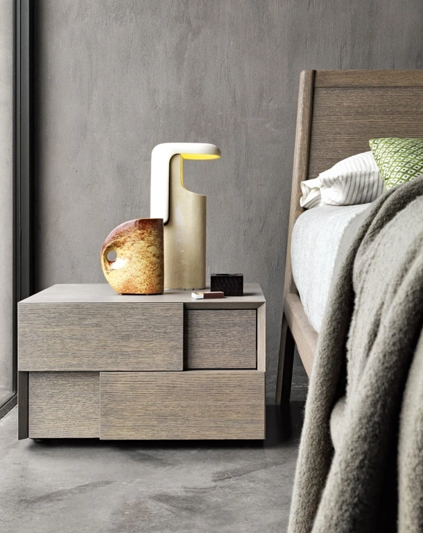 Comodino Twist in Rovere di Giellesse