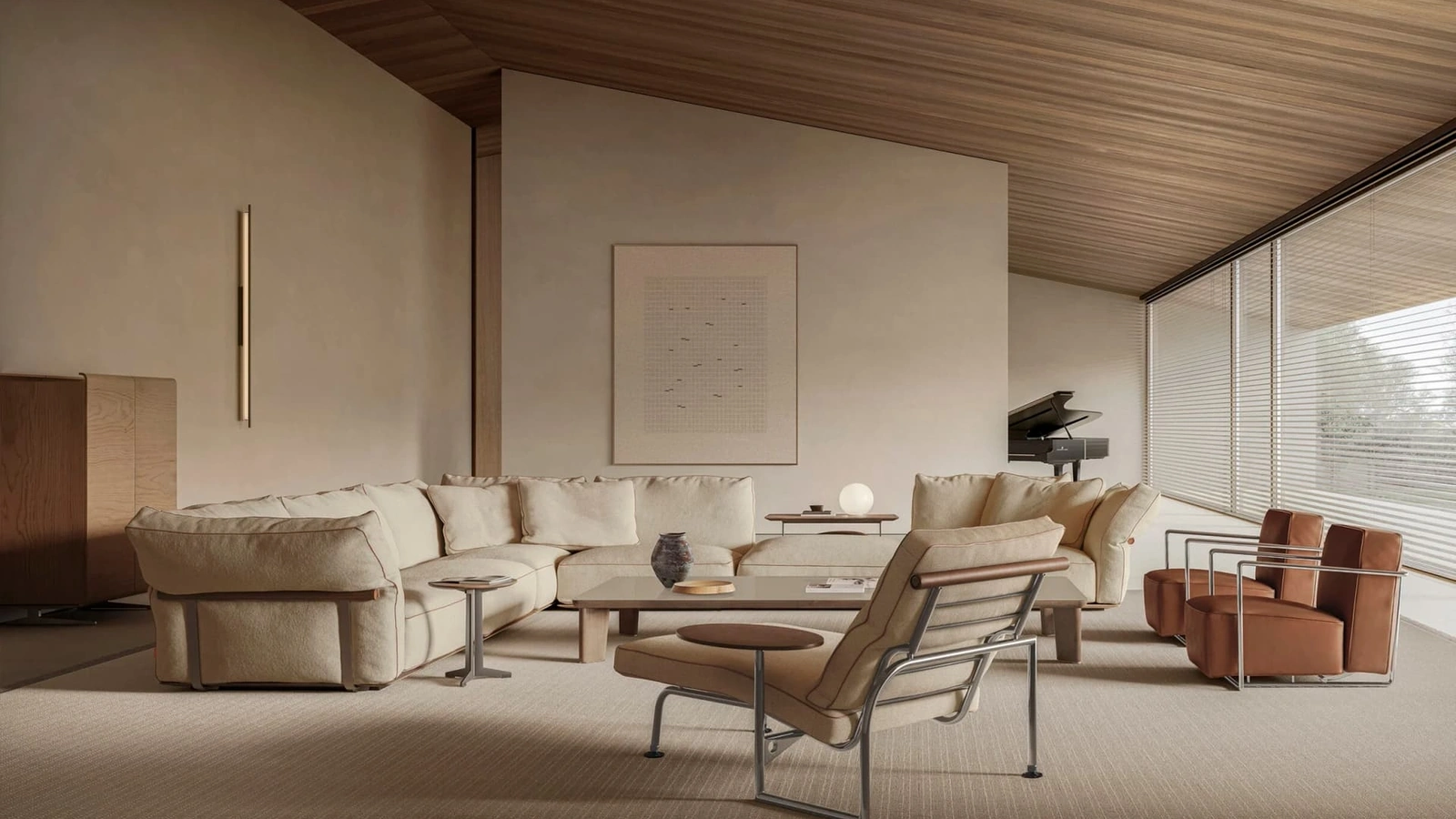Salotto angolare Camelot di Flexform