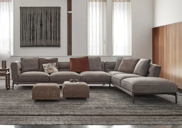 Divano angolare Adda di Flexform