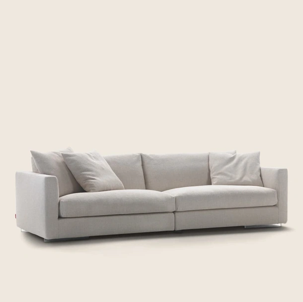 Divano lineare Magnum di Flexform