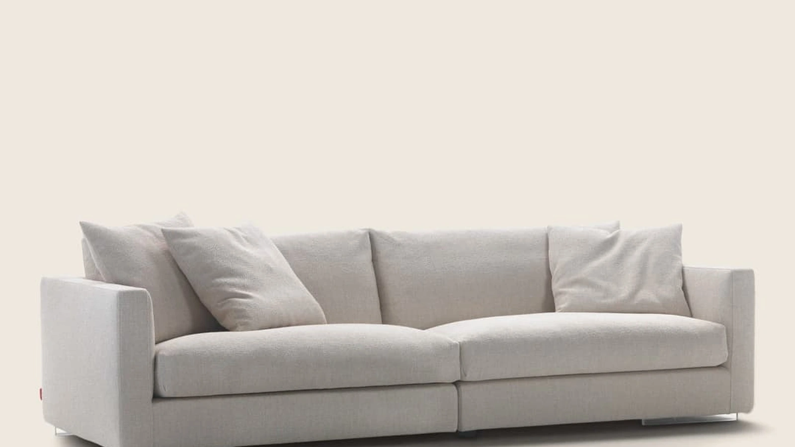 Divano lineare Magnum di Flexform