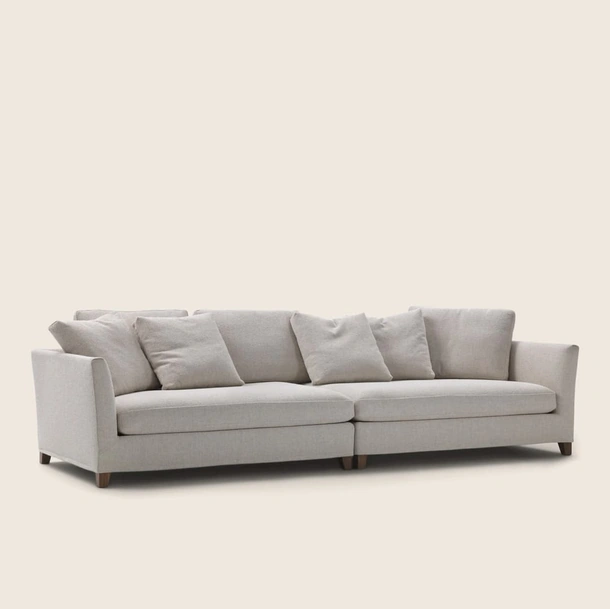 Divano lineare Victor Large di Flexform