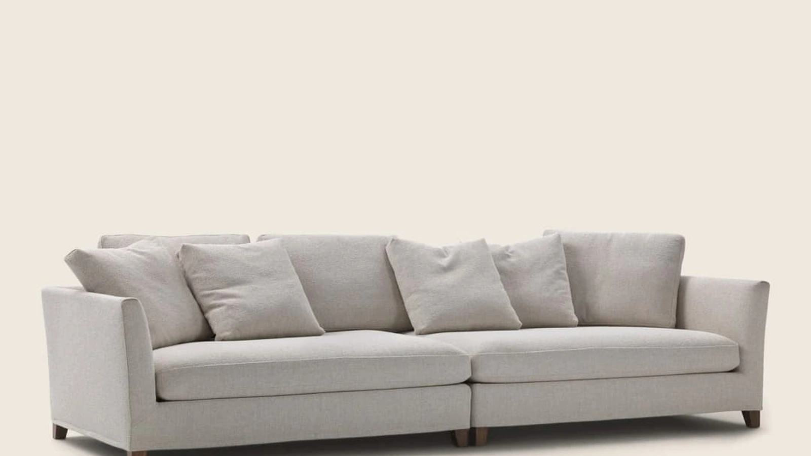 Divano lineare Victor Large di Flexform