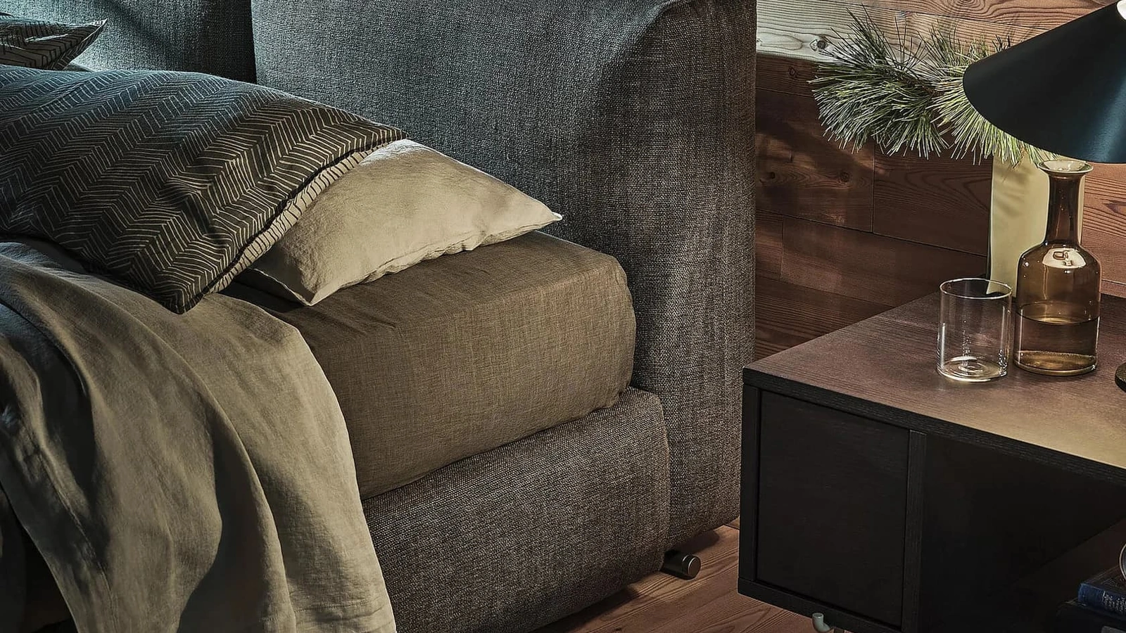 Letto con box contenitore Asolo di Flexform