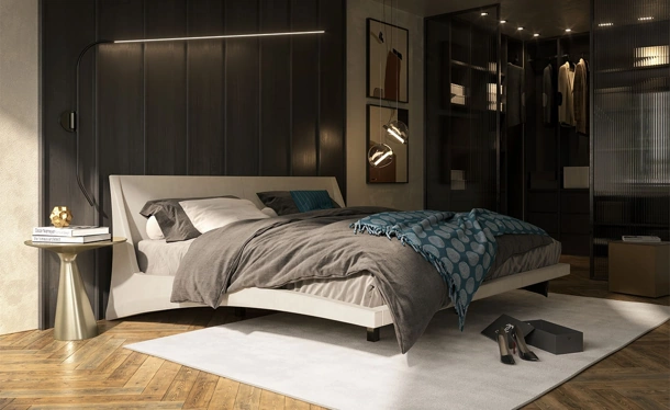 Letto di design Dylan di Cattelan Italia